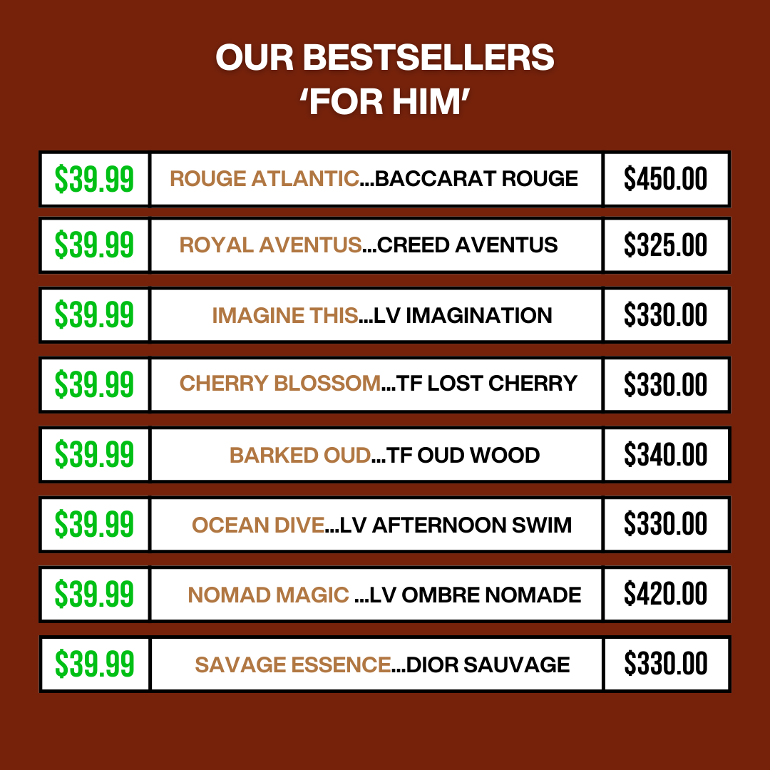 3x 50ml Mystery Scents